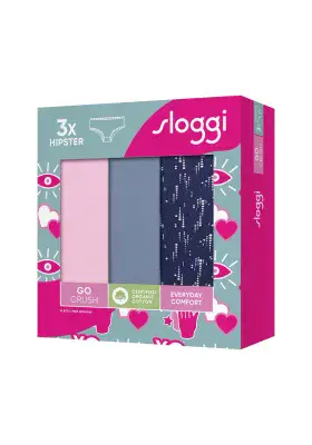 Sloggi Hipster 3 Pack Go Crush | V004