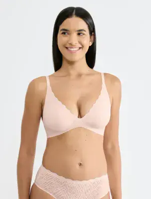 Sloggi Zero Feel Bliss Push Up Bra | Pale Pink 10226744