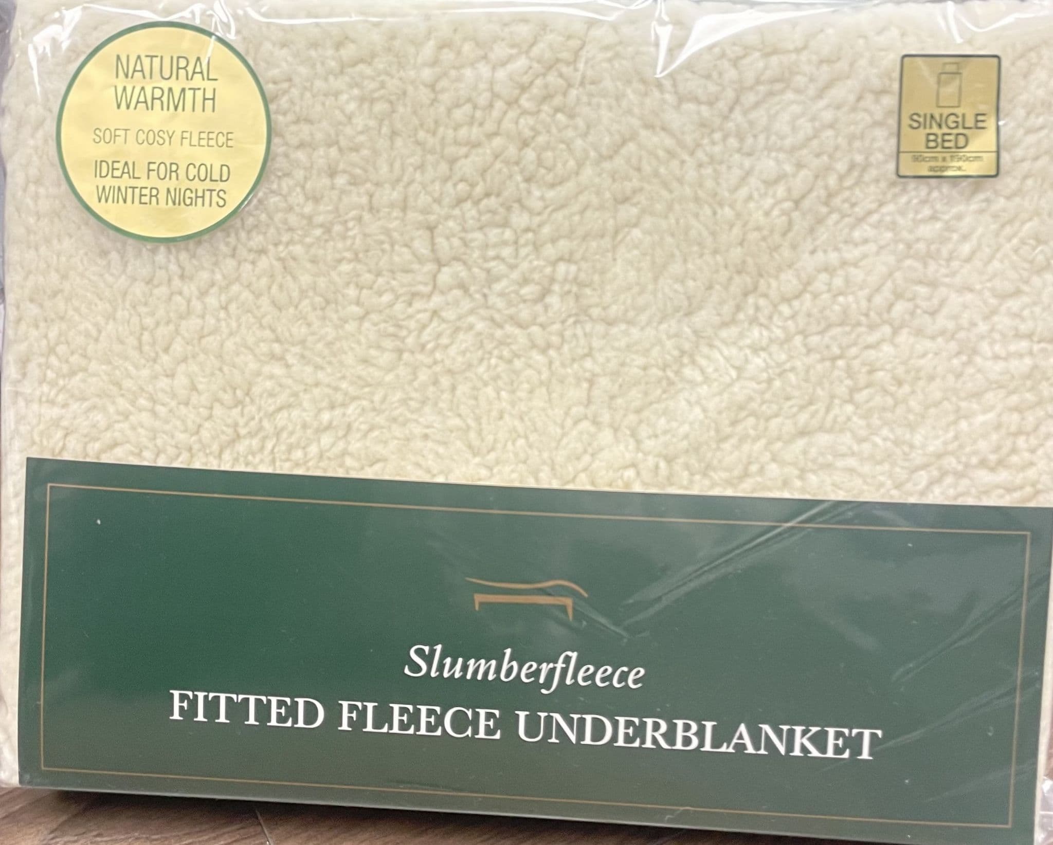 Fitted Fleece Under Blanket Burkes shop