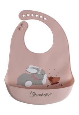 Sterntaler Silcone Bib | Pink 6792106/8/7
