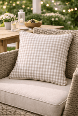 STOF Bardot Filled Cushion 45x45cm | Natural t CE238007