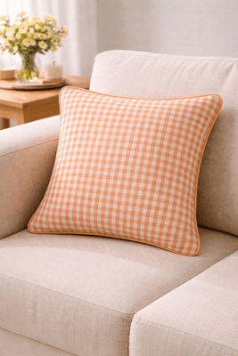 STOF Bardot Filled Cushion 45x45cm | Peach CE238002