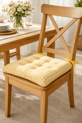 STOF Bardot Seat Pad 40x40cm| Yellow t CE238009