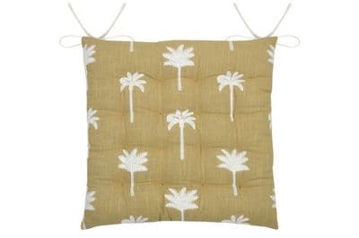 STOF  Casa Blanca  Seat Pad 38x38cm | Mustard CUD698003GAL