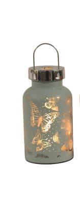 Straits  Butterfly Lantern LED 24 cm | Mint Green  33589