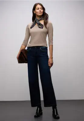 Street One Pania Shirt | Mocha  317588