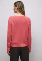 Street One Round Neck Pullover | Coral 303766