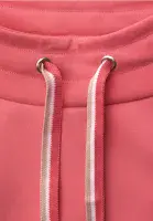 Street One Silk Look Shirt With. Strip Cord | Coral  324639