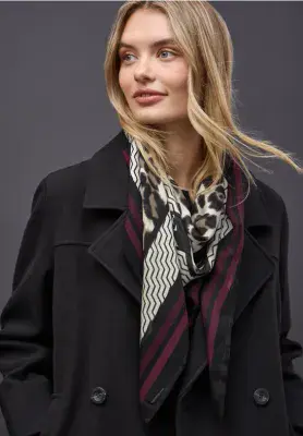 Street One Square Scarf Modal Print | 572990