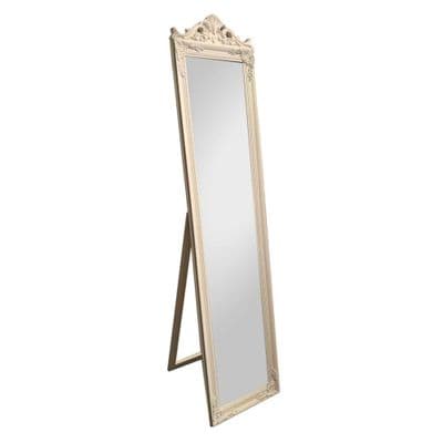 TARA Chateau Cheval Mirror  40x172 cm | Biscuit TL7017