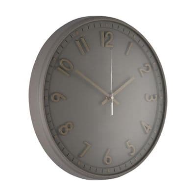 TARA Ember Wall Clock 36cm | Taupe TL7208