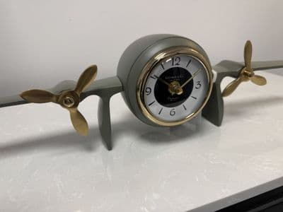 TARA  George and co. Aeroplane Clock| Green TL5946