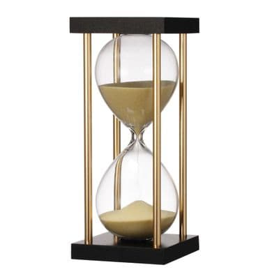TARA Hourglass In Stand  Approx15 mins | Tan TL7113