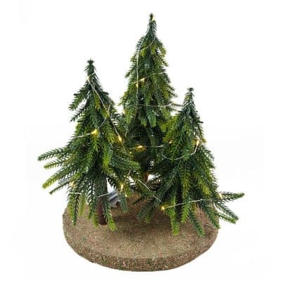 TARA Led Christmas Trees With Timer | Green TLF6998