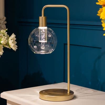 Tara Liana USB Rechargeable Lamp | Gold TL7061