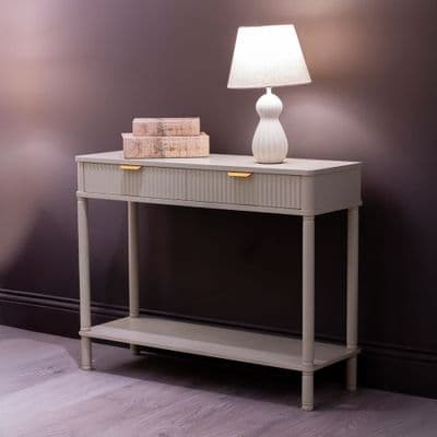 TARA Parson Console Table  | Ivory TL6888