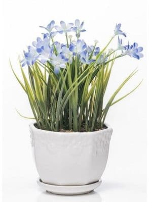The Grange Collection Artificial Flowers | Blue SW1