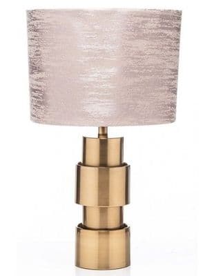 The Grange Collection Brushed Metal Lamp | Gold GS7