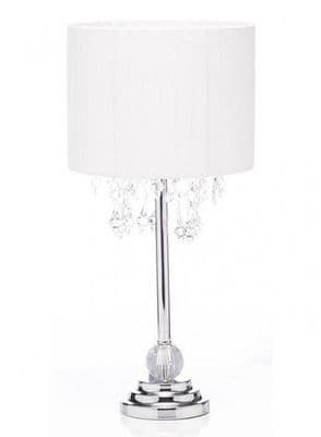 The Grange Collection Metal Design Lamp | Silver LK41