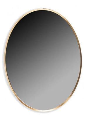 The Grange Collection  Oval Mirror | Gold MV15