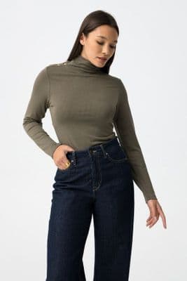 Tiffosi Barila L/S Polo | Green 10061711