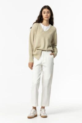 Tiffosi Bianca Trousers | White 10058728