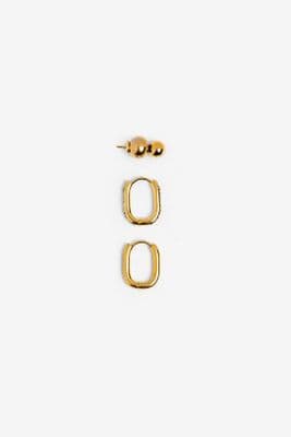 Tiffosi Crystal Earrings | Gold 10064008