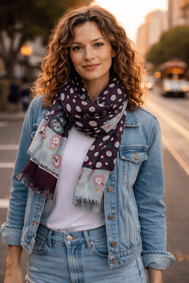 Tiffosi Cuba Scarf | Green 10065667