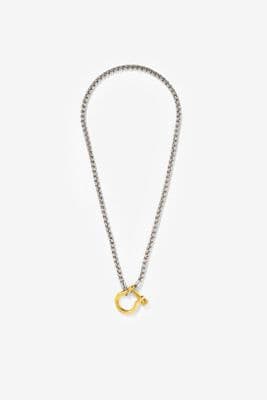 Tiffosi Larimar Necklace  | Gold 10063927