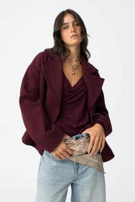 Tiffosi Navy Coat | Fig 10062099