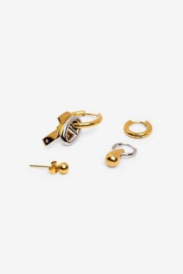 Tiffosi Tiger Earrings Set   | Gold 10064007