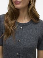 Vero Moda Johanna SS O-Neck Dress | Grey