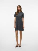 Vero Moda Johanna SS O-Neck Dress | Grey