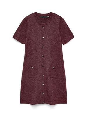 Vero Moda Johanna SS O-Neck Dress | Port