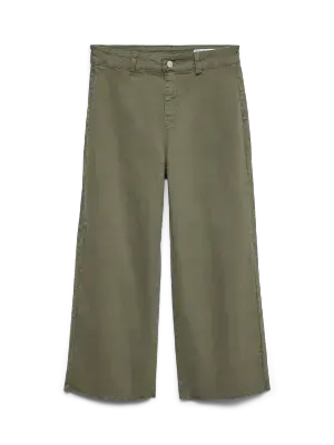 Vero Moda Wild Kayla HR 7/8 Wide Pants | Kalamata