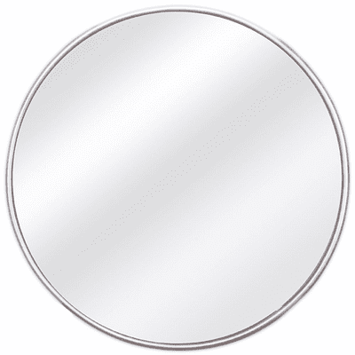 W J Sampson 3109 Silver Round 120cm Wall Mirror
