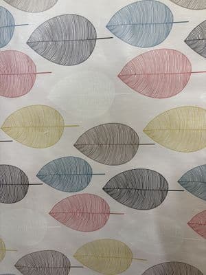 WJC Leaves Oil Cloth | Multi
