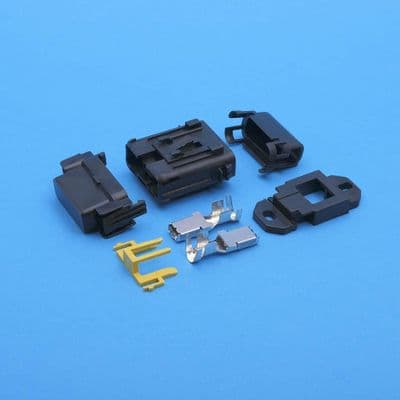 1 way Maxi Fuse holder kit inc. mounting bracket with 2 crimp terminals for 16mm cables (FHA1KIT.16)