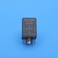 12 volt Timer relay. Configurable time & delay on or off. (74205)
