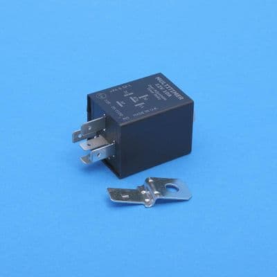 12 volt Timer relay. Configurable time & delay on or off. (74205)