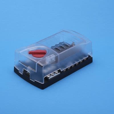 12 way bussed fuse box with common negative bus (5026B)