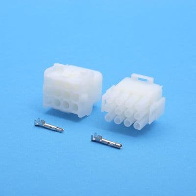 12 way Mate-N-Lock kit. plug, receptacle and terminals (MNL12KIT)