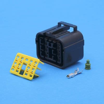 13w Econoseal connector female with terms & seals. (ESC13F)