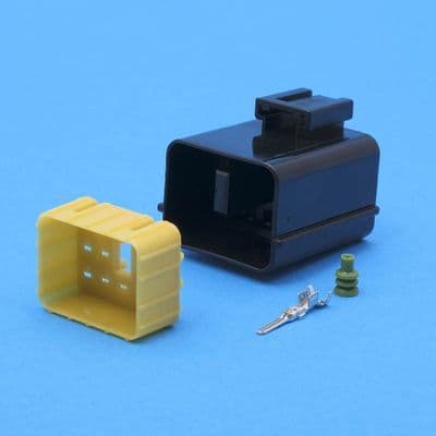 13w Econoseal connector male with terms & seals. (ESC13M)