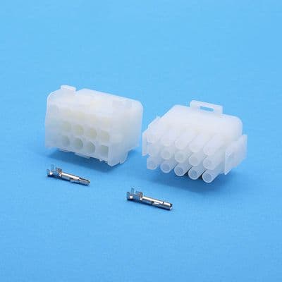 15 way Mate-N-Lock kit. plug, receptacle and terminals (MNL15KIT)