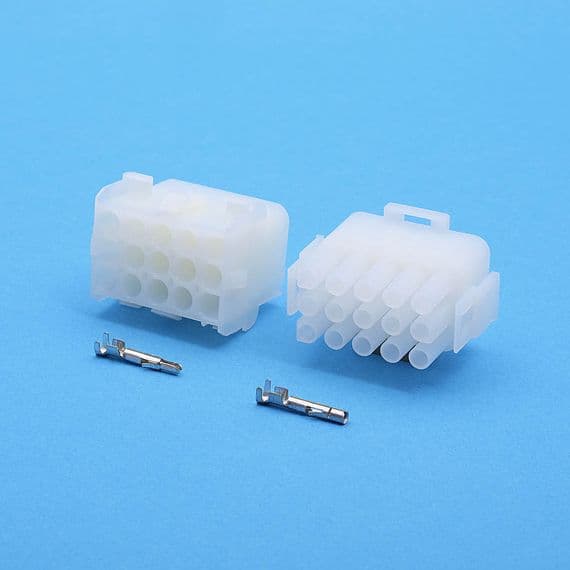 15 way Mate-N-Lock kit. plug, receptacle and terminals (MNL15KIT)