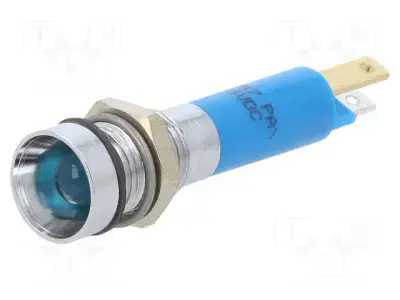 19050357 Blue 24V 5mm LED indicator