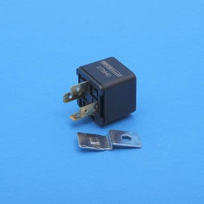 24 volt, 20A relay. With resistor. N/O contacts. Form B. (273940R)