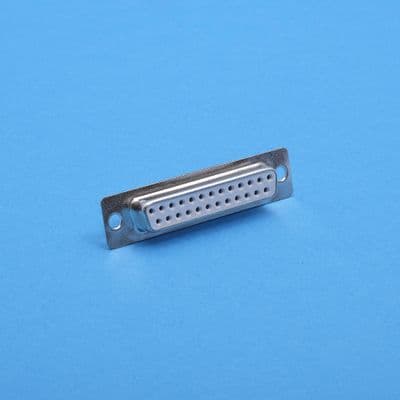 25 way D type socket connector (D25F)