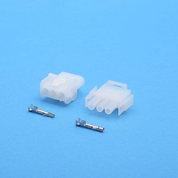 3 way Mate-N-Lock kit. plug, receptacle and terminals (MNL3KIT)